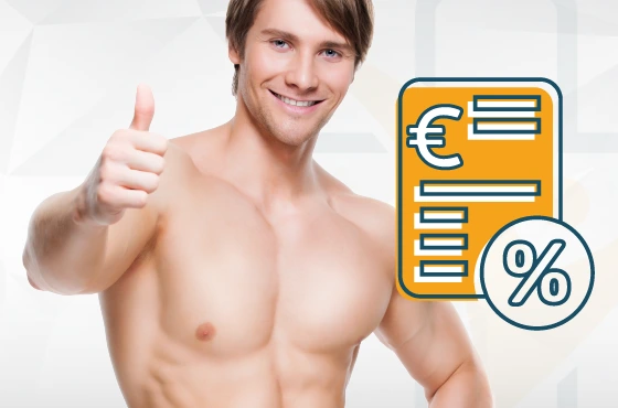 Attraktive Preise für Ihre Männerbrust-Behandlung