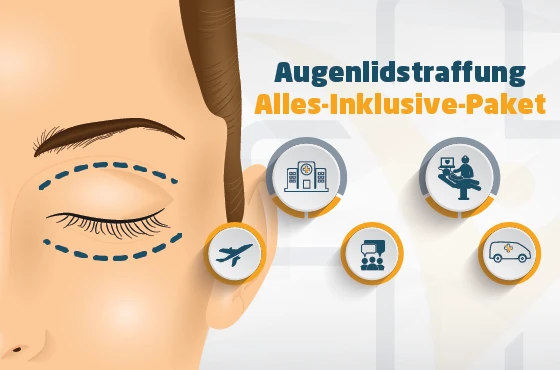 Augenlidstraffung Türkei All Inclusive Preise