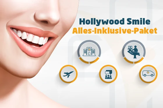 Hollywood Smile in der Turkei All Inclusive Pakete