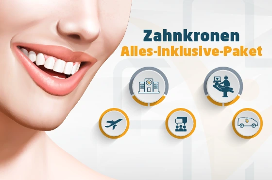 Zahnkronen Turkei All-Inclusive-Pakete
